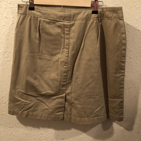 Lands End tan Skort - Picture 2 of 3